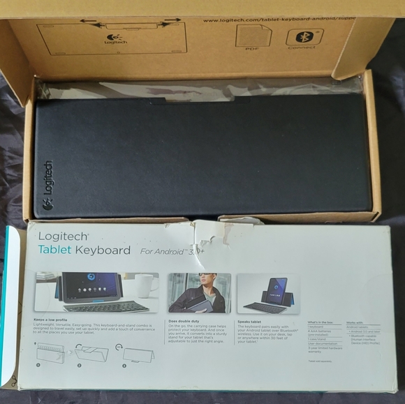 Logitech Tablet Keyboard - Picture 5 of 7